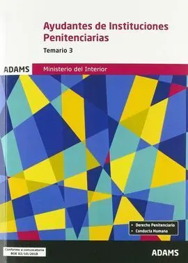 Temario 3 Aydudantes Instituciones Penitenciarias
