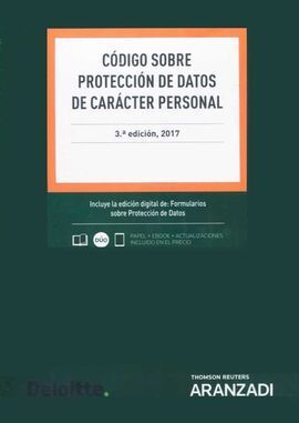 CÓDIGO SOBRE PROTECCIÓN DE DATOS DE CARACTE PERSONAL DUO