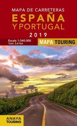 MAPA CARRETERAS DE ESPAÑA Y PORTUGAL 2019