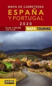 Mapa de Carreteras de España y Portugal 1:340. 000, 2020