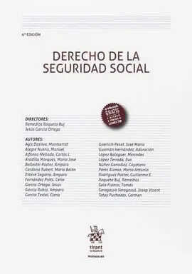 Derecho de la Seguridad Social 6ª Edición 2017