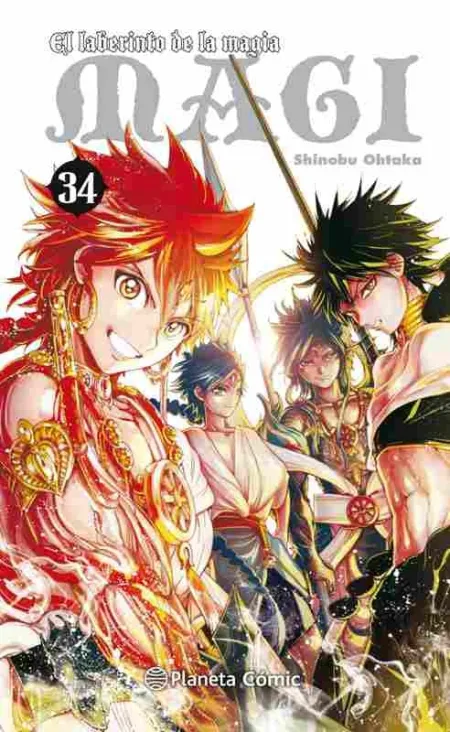 Magi el Laberinto de la Magia Nº 34/37