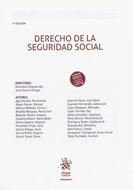 DERECHO DE LA SEGURIDAD SOCIAL 7 EDICION 2018