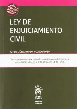 Ley de Enjuiciamiento Civil 2018