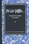 Yo lo Sabía--