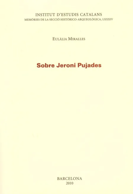 Sobre Jeroni Pujades