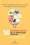50 Grandes Mitos de la Psicología Popular