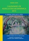 CALENDARIO 2013 DE AGRICULTURA BIODINAMICA