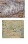 Mapa Parque Nacional de Sierra Nevada en Inglés