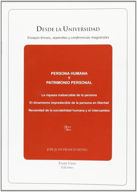 Persona Humana y Patrimonio Personal