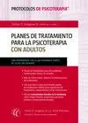 Planes de Tratamiento para la Psicoterapia con Adultos