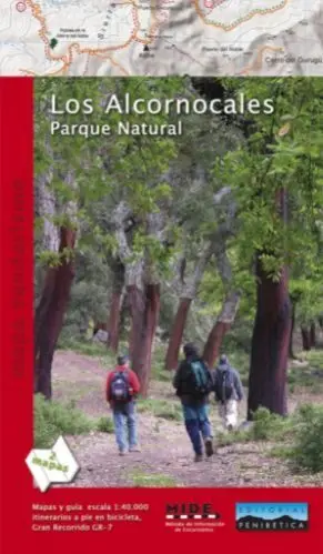 Plano los Alcornocales. Parque Natural 1:40. 000