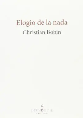 Elogio de la Nada