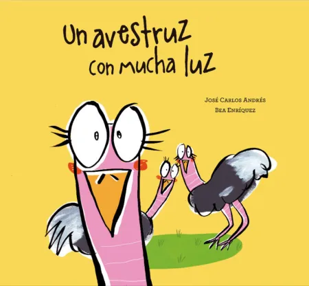 Un Avestruz con Mucha Luz