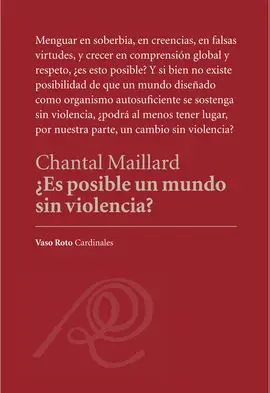 ¿Es Posible un Mundo sin Violencia?
