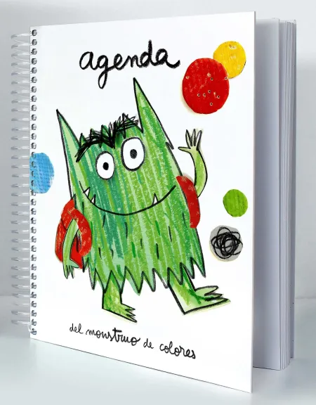 Agenda - Monstruo de los Colores Va Al Cole