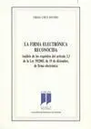 La Firma Electrónica Reconocida