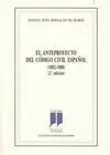 El Anteproyecto del Código Civil Español (1882-1888)