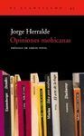 OPINIONES MOHICANAS (JORGE HERRALDE)