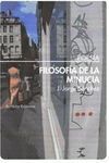 FILOSOFÍA DE LA MINUCIA