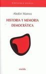 HISTORIA Y MEMORIA DEMOCRÁTICA