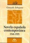 NOVELA ESPAÑOLA CONTEMPORANEA 1940 - 1995