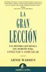 LA GRAN LECCIÓN