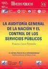 La Auditoría General de la Nación y el Control de los Servicios Públicos