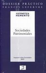 DOSSIER PRÁCTICO. SOCIEDADES PATRIMONIALES