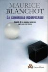 LA COMUNIDAD INCONFESABLE