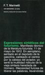 EXPRESIONES SINTÉTICAS DEL FUTURISMO