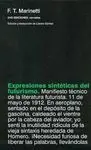 Expresiones Sintéticas del Futurismo