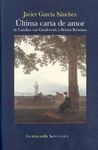 ÚLTIMA CARTA DE AMOR