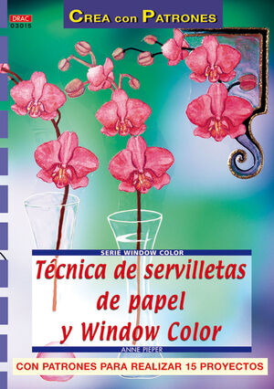 TÉCNICA DE SERVILLETAS DE PAPEL Y WINDOW COLOR
