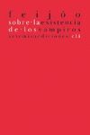 SOBRE LA EXISTENCIA DE LOS VAMPIROS