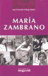 MARÍA ZAMBRANO BIOGRAFÍA.