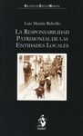 RESPONSABILIDAD PATRIMONIAL DE LAS ENTIDADES LOCALES, LA
