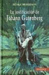LA JUSTIFICACIÓN DE JOHANN GUTENBERG