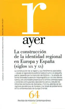 Revista Ayer. Revista de Historia Contemporánea N. 64 2006 (4)