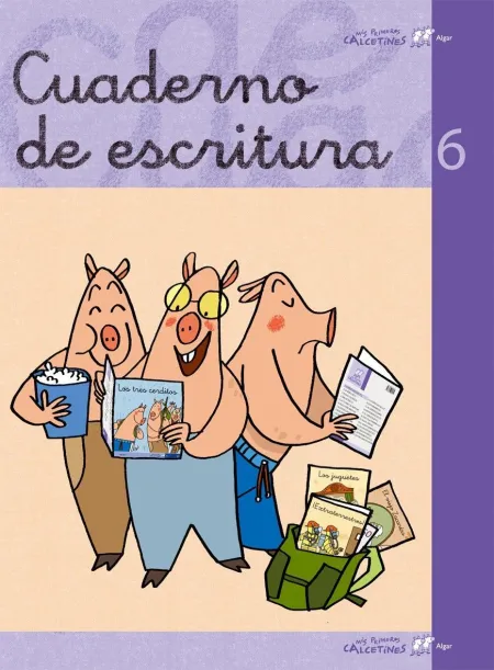 Cuaderno Escritura 6
