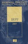 MEMENTO PRÁCTICO. IRPF 2007