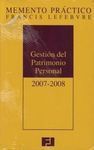 GESTIÓN DEL PATRIMONIO PERSONAL 2007-2008