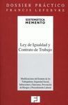 LEY DE IGUALDAD Y CONTRATO DE TRABAJO 2007