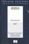 FACTURACIÓN 2007