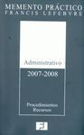 MEMENTO ADMINISTRATIVO 2007-2008