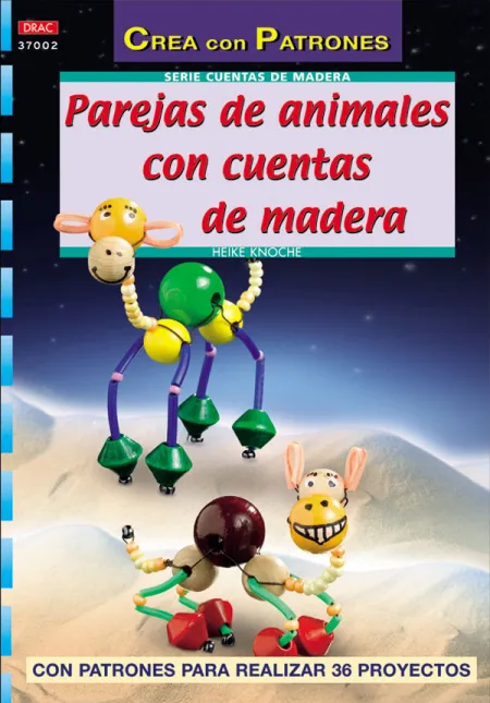 Serie Cuentas de Madera Nº 2. Parejas de Animales