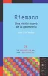 Rieman. Una Visión Nueva de la Geometría