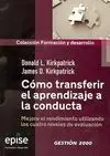 Cómo Transferir el Aprendizaje a la Conducta
