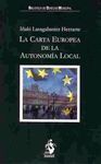 LA CARTA EUROPEA DE LA AUTONOMÍA LOCAL