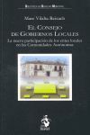 EL CONSEJO DE GOBIERNOS LOCALES